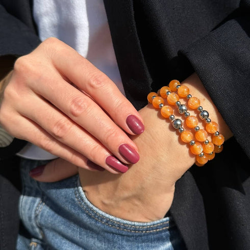 Kürbisgewürz | Traumlandschaft Opal Armband